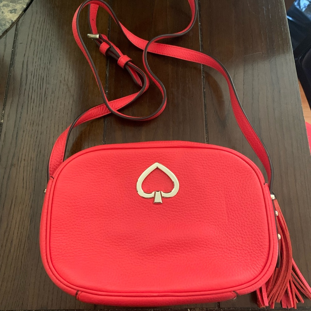 Red Kate Spade Crossbody Bag